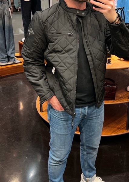 Replay Μπουφαν 2025 Spring - FULL-ZIP TECHNICAL FABRIC JACKET