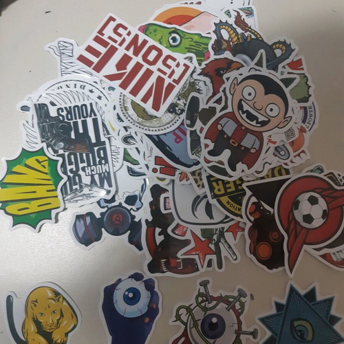 Set of 50 cool funky stickers new