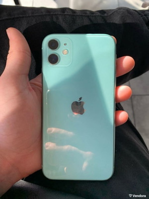 Iphone 11 в отлично състояние, 64GB, Dual SIM, зелен