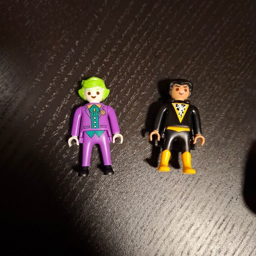 Joker & Black Adam Playmobil DC Heroes new in box