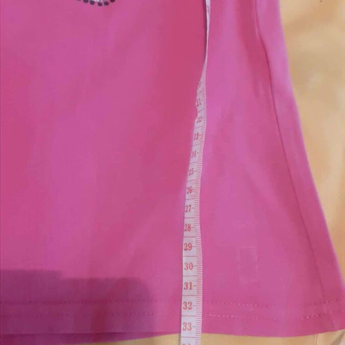 One-Shoulder Girls' Top EBITA fuchsia like new, size 12 years