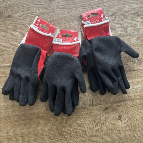 Milwaukee Cut Level A Work Gloves, pack of 3, size 8