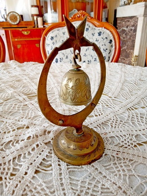 Vintage brass bell