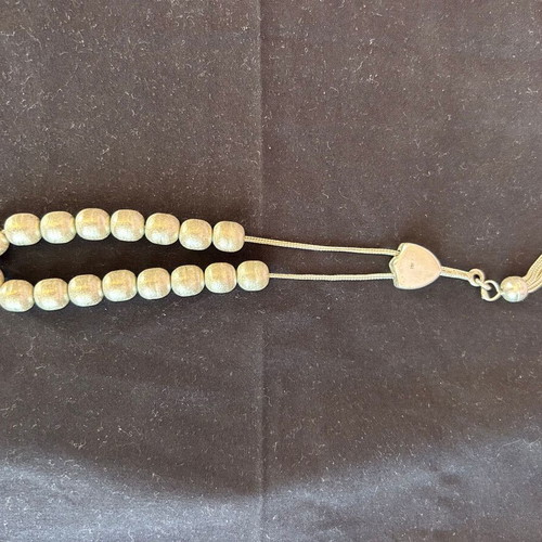 Silver worry beads 950 like new