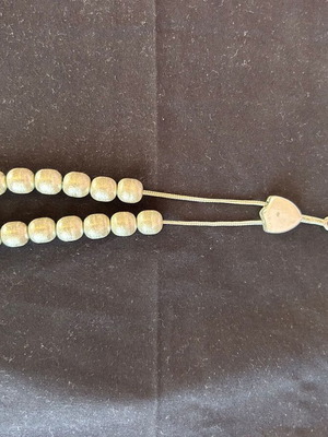 Silver worry beads 950 like new
