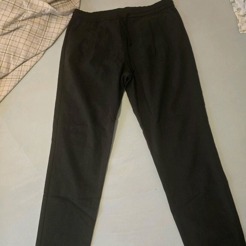 Amans linen black men's pants XXL like new