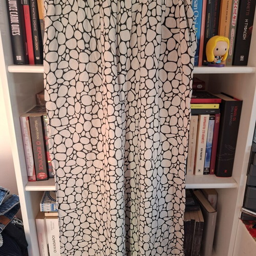 Badila pants like new, black and white, very cool