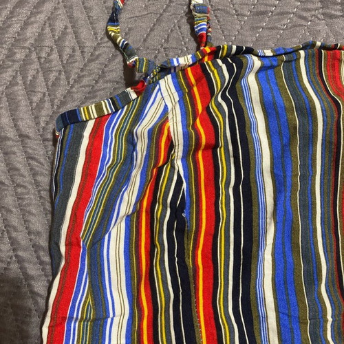 Colorful crop top like new, size M