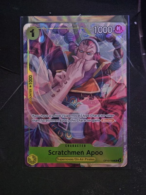 Scratchmen Apoo card like new from Best Selection Vol 6