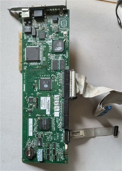  PCI karta grafikon COMPAQ me montem ke kontrolers