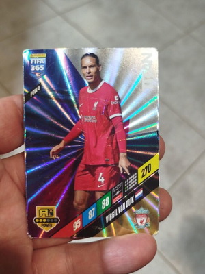 FIFA 365 Panini Adrenalyn Virgil Van Dijk card