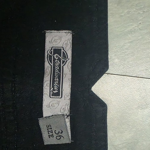 Stradivarius black denim shorts size S like new