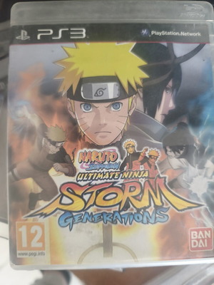 Naruto Shippuden Ultimate Ninja Storm Generations PS3 game like new