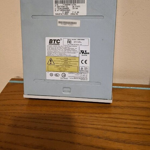 Btc Drw1008im 5.25'' optical drive dvd+rw ide used