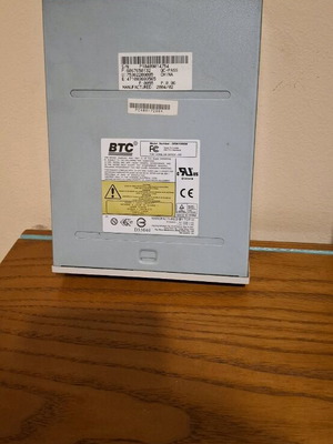 Btc Drw1008im 5.25'' optical drive dvd+rw ide used