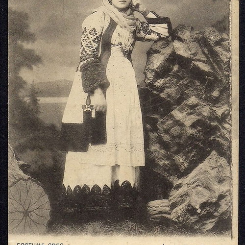Athens traditional costume used