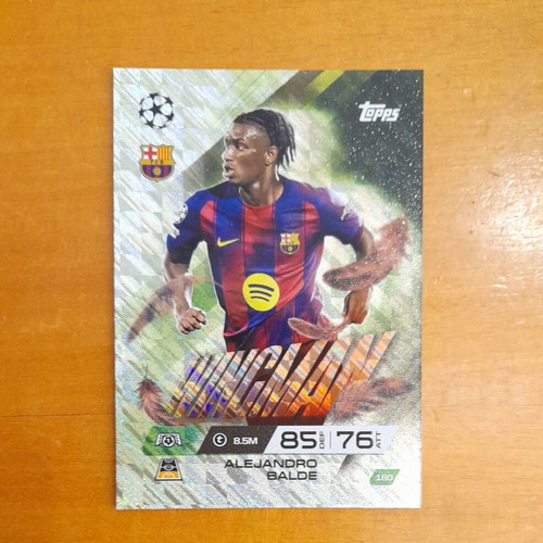 Topps card match ataxx Alejandro Balde new