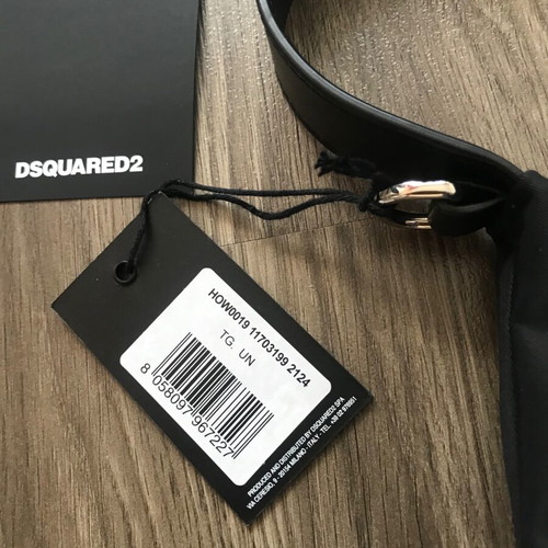 Dsquared2 shoulder bag new, black, size 22x17 cm