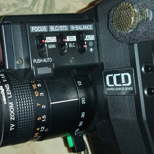 Sharp video camera like new with hard case