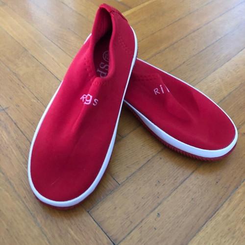 Neoprene red non-slip shoes size 35 new