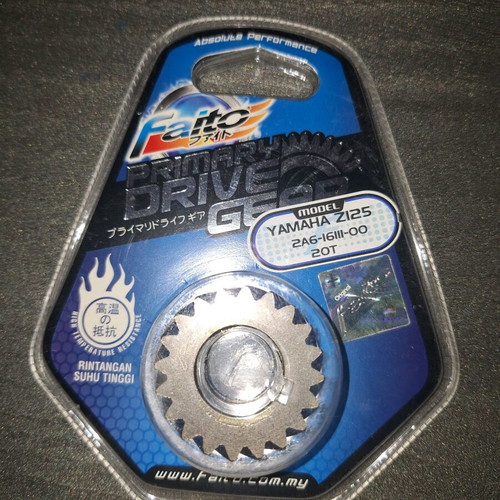 Yamaha Z125 clutch gear new 20 teeth Faito