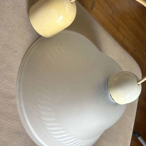 Glass ceiling light 30 cm like new