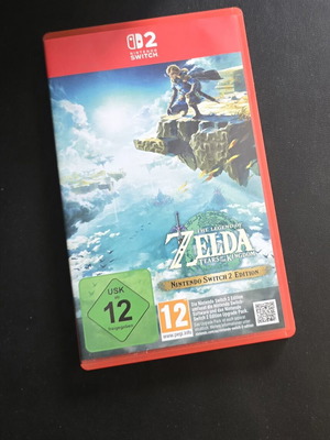 Zelda Tears of the Kingdom Switch 2 edition box only