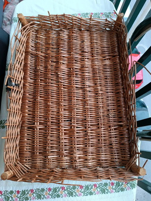 Wedding and christening baskets used, set of 2 pieces