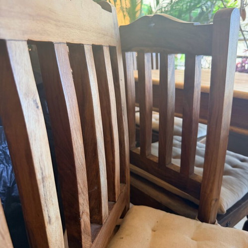 Dining set used with 4 chairs