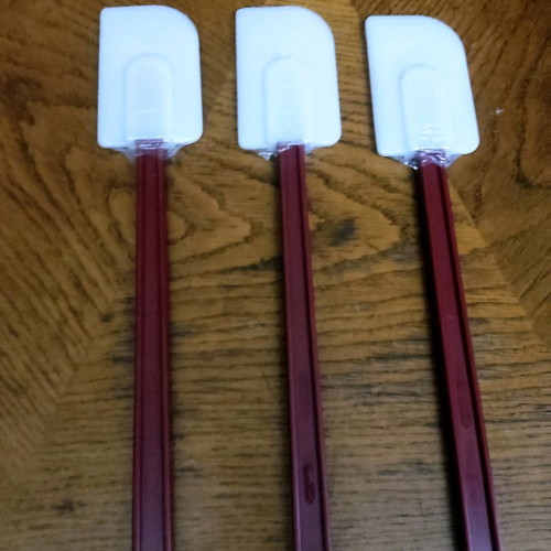 Silicone spatulas mariz new, set of 3 professional