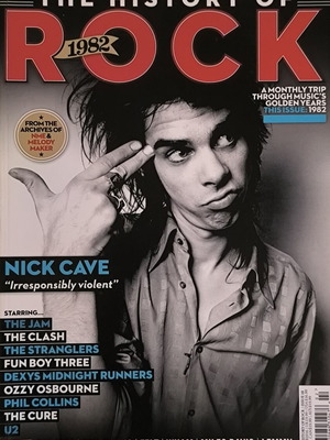 Uncut The History of Rock 1982 magazine like new, Nick Cave special edition