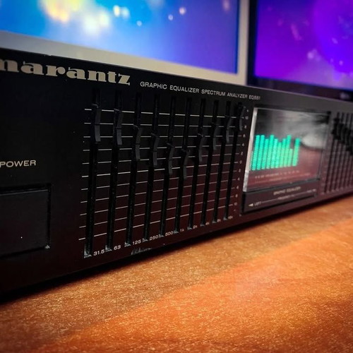 Marantz EQ551 graphic equalizer used, vintage 10-band stereo