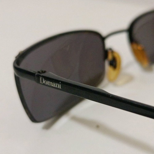 Domani Women S Half Frame Sunglasses Black used, slim design