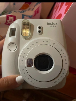 Instax Mini 9 camera like new with case and few photos