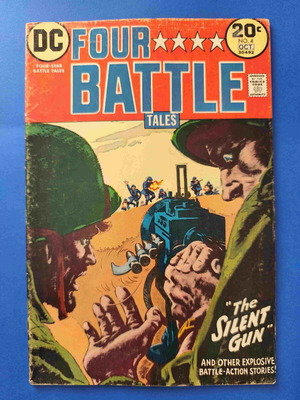 Four Star Battle Tales 4 comic book used, English