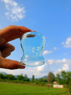 Glass cupping sets used, in good condition