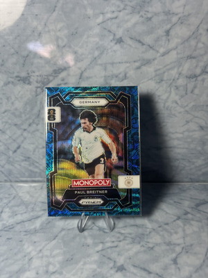 Panini 2026 Prizm Monopoly FIFA World Cup #63 Paul Breitner GER Blue Wave