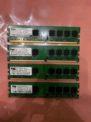Ram DDR2 4x1GB ProMOS v916765k24qcfw-f5 σαν καινούργιο