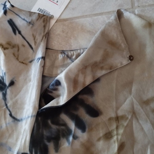 Zara dress, new, black and gold, size M
