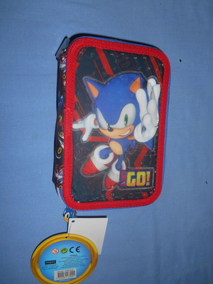 Sonic the Hedgehog σχολική κασετίνα καινούργιο