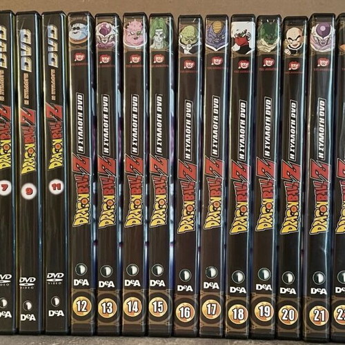 Dragonball Z DVD used, collectible Deagostini series