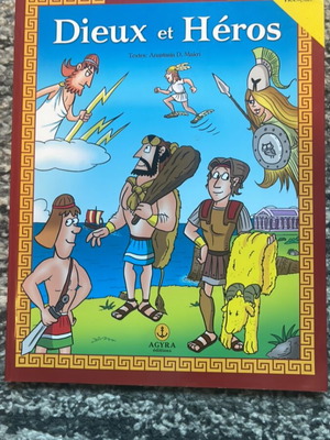 Dieux et Héros children's book used, French