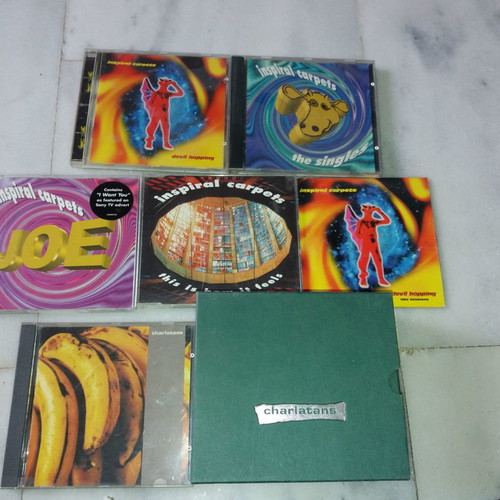 The Charlatans and Inspiral Carpets CD collection used, rock