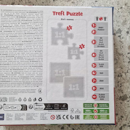 Trefl Paw Patrol 3-in-1 puzzle and memo set