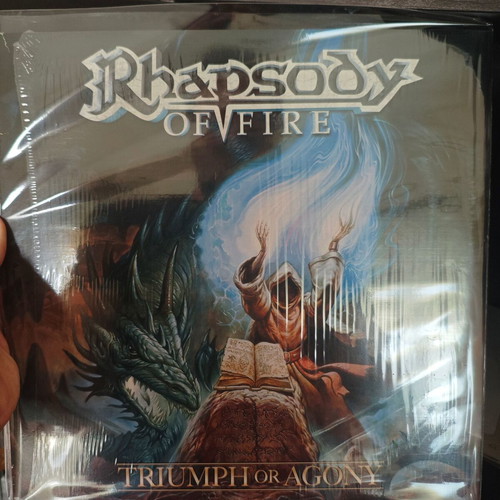 Rhapsody Of Fire Triumph Or Agony 2LP mint metal
