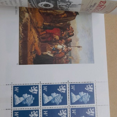UK Booklet Stamps The Scots Connection new