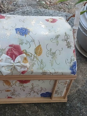 Happy Casa sewing box for jewelry and more, new