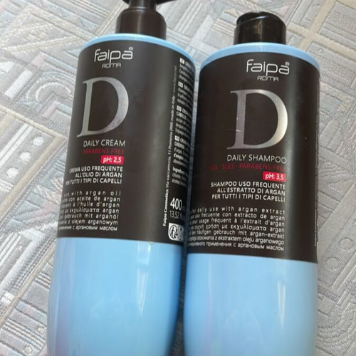 Shampoo and cream set new