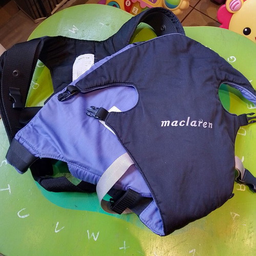 Maclaren baby carrier used