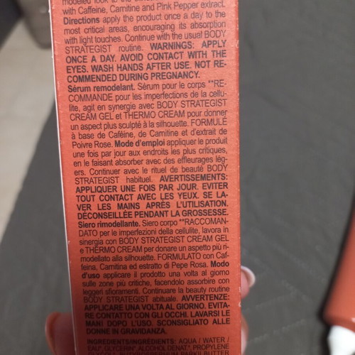 Body serum new, sealed